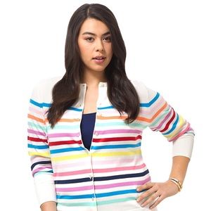 Rainbow Stripe Cardigan